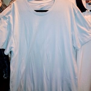 Polo by Ralph Lauren Men's Light Blue T-Shirt